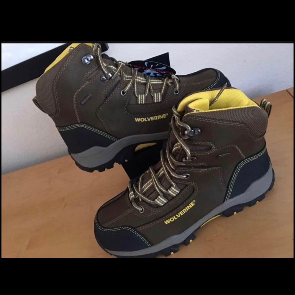 Men’s Wolverine Bucklin 6” Waterproof Hiker Boots Men’s Size 9 New In Box - Picture 2 of 8